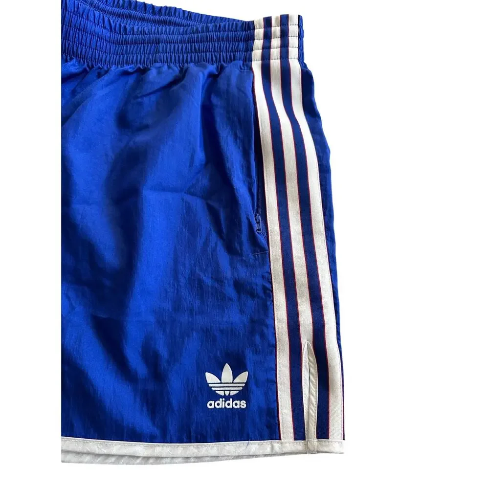 Adidas Manchester United Retro Blue Shorts in 2XL